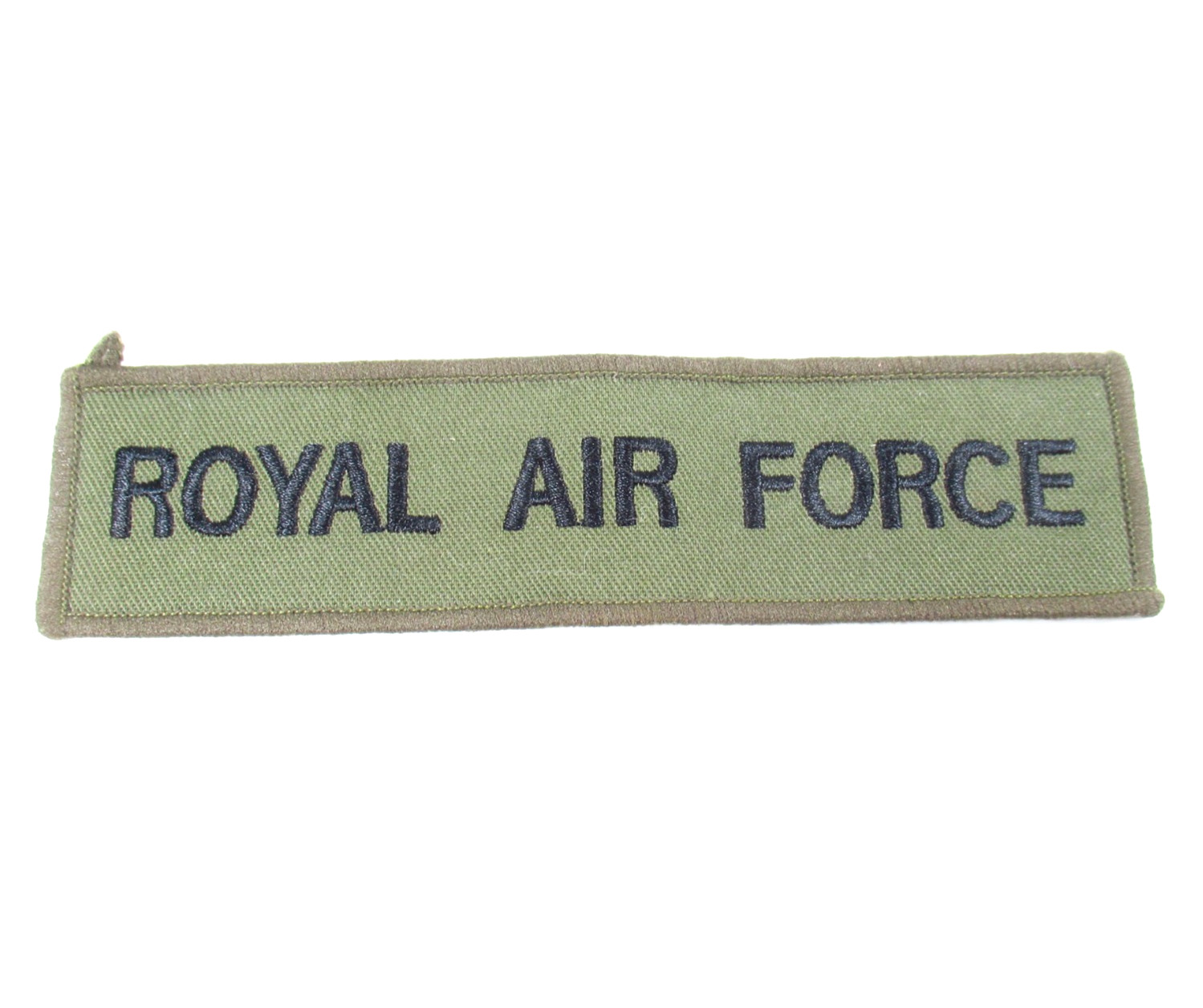 Royal Air Force RAF Vintage British Military Patch Olive Green Embroidered