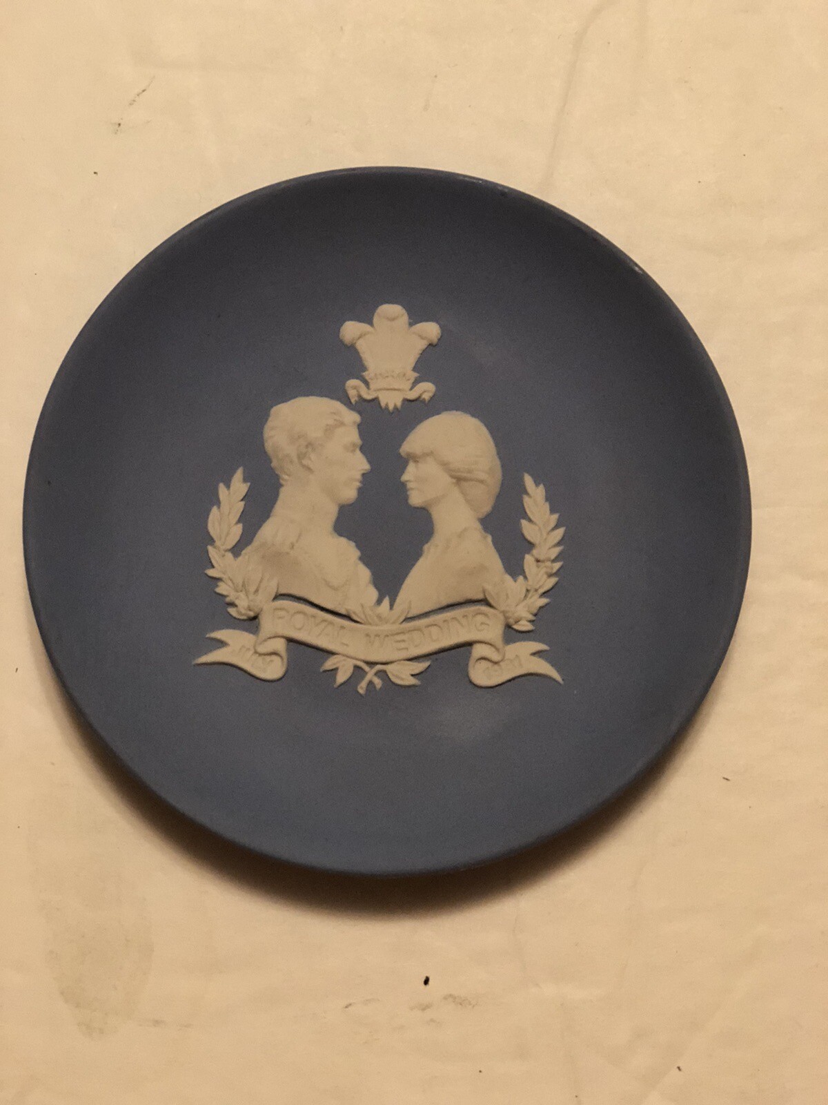 Wedgwood Plate Royal Wedding Charles & Diana 4.25'' Plate July 1981 -Good Photos