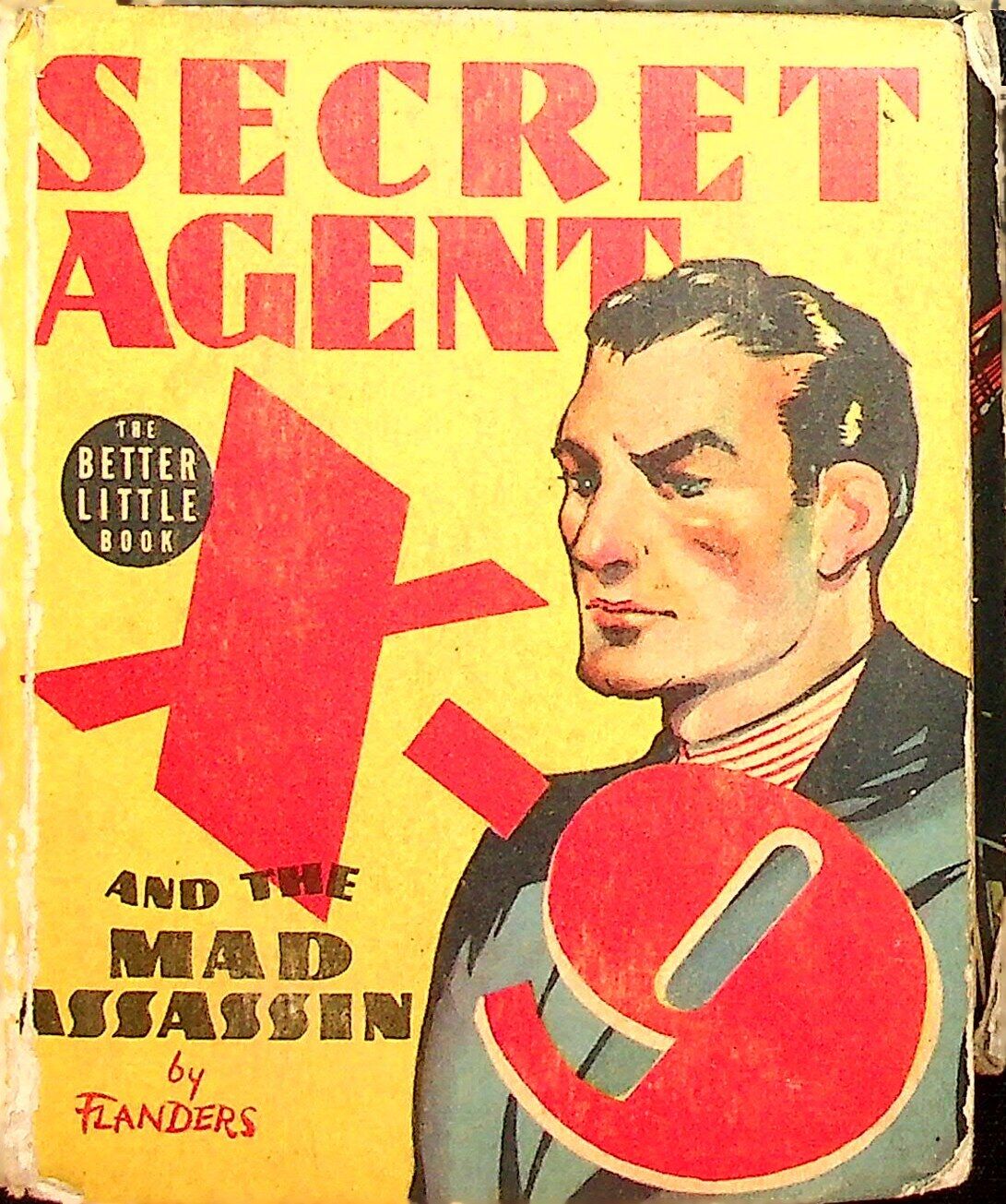 Secret Agent X-9 and the Mad Assassin #1472 VG 1938 Low Grade