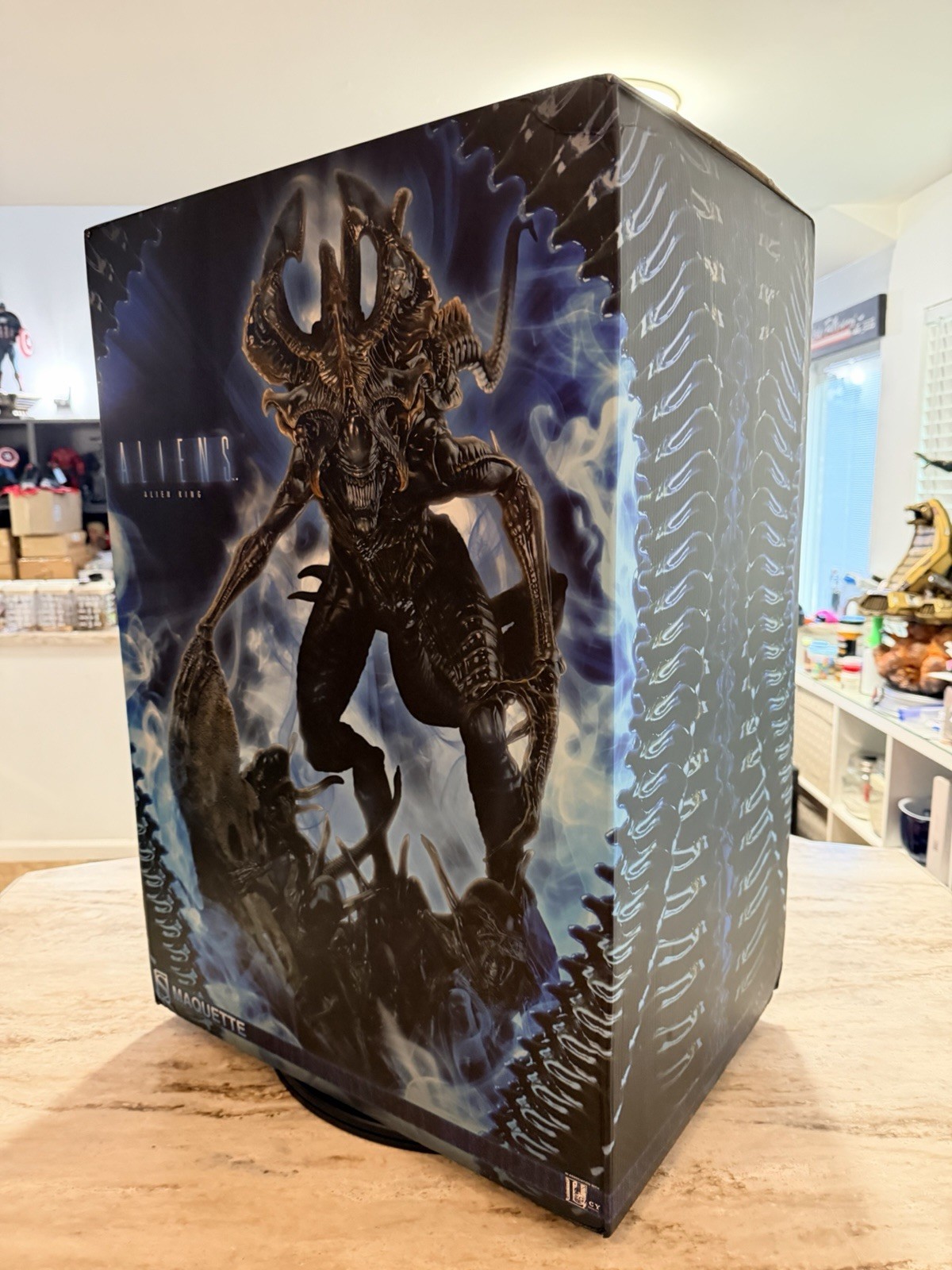 Aliens ALIEN KING Maquette Sideshow Collectibles 200333 (#0535/1500) NIB