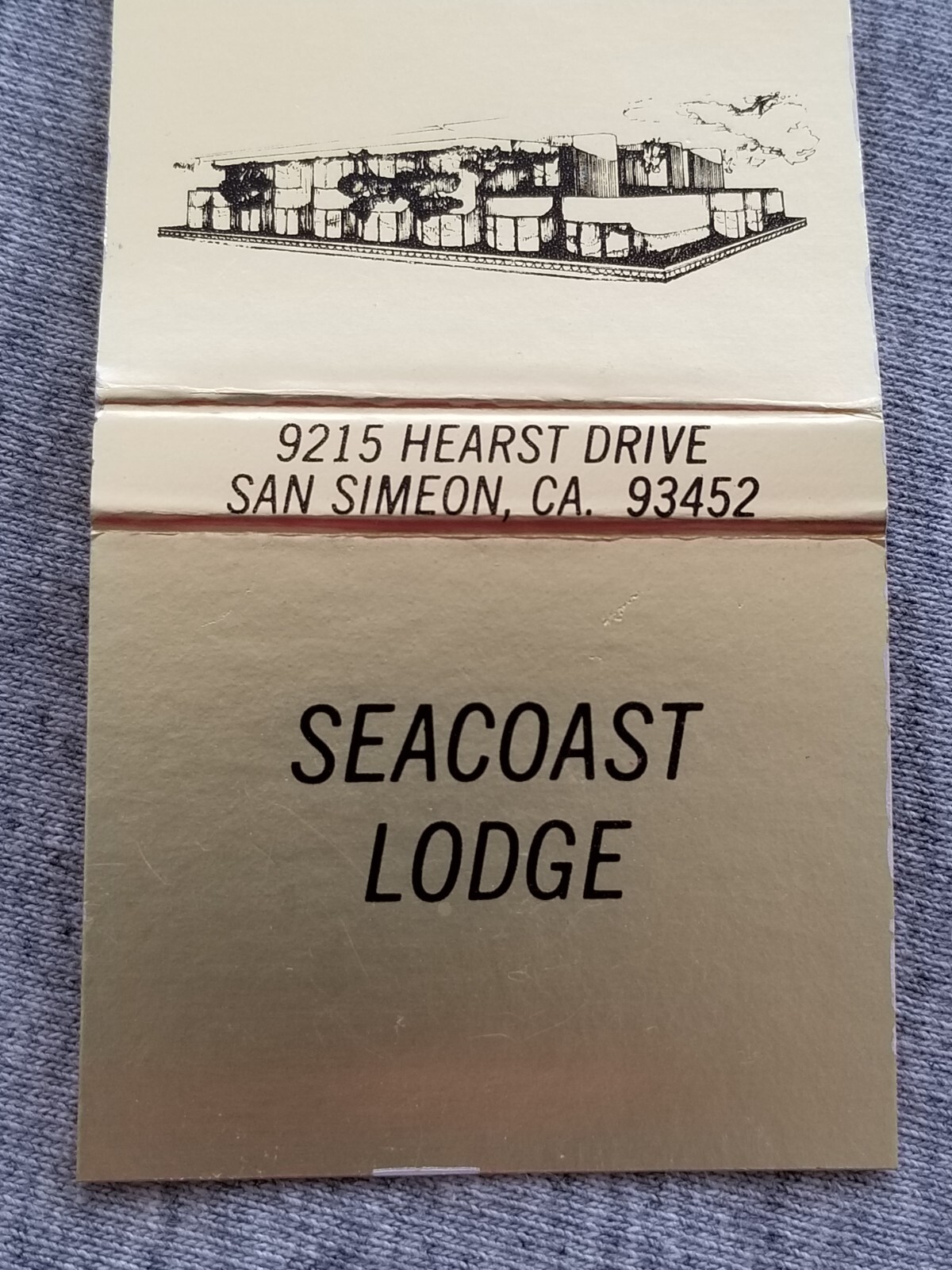 Seacoast Lodge San Simeon California Vtg 2\