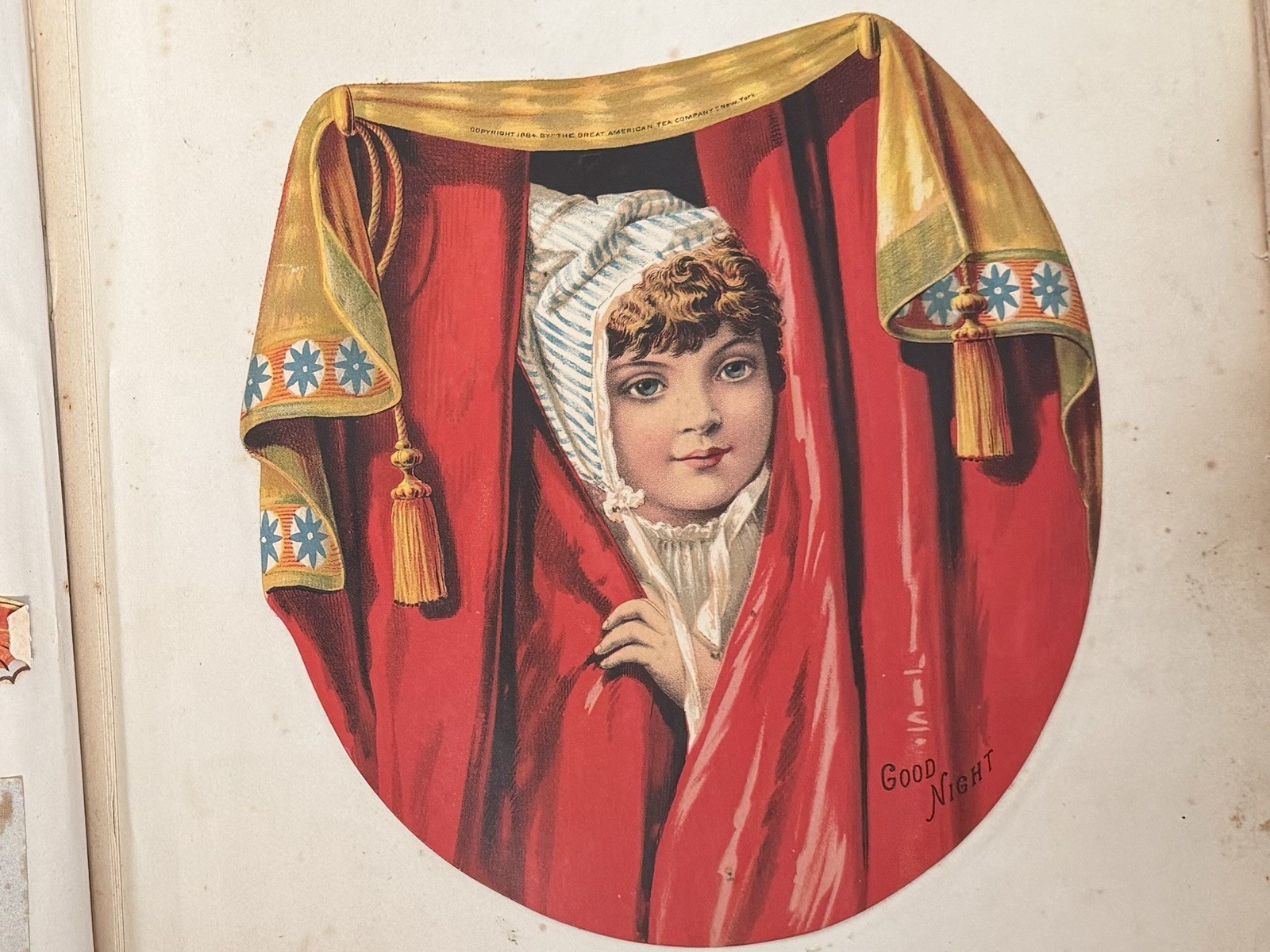 VTG 1870s Beautiful Antique Victorian Scrapbook Advertising Full Of Ephemera VTG 1870s Beautiful Antique Victorian Scrapbook Advertising Full Of Ephemera