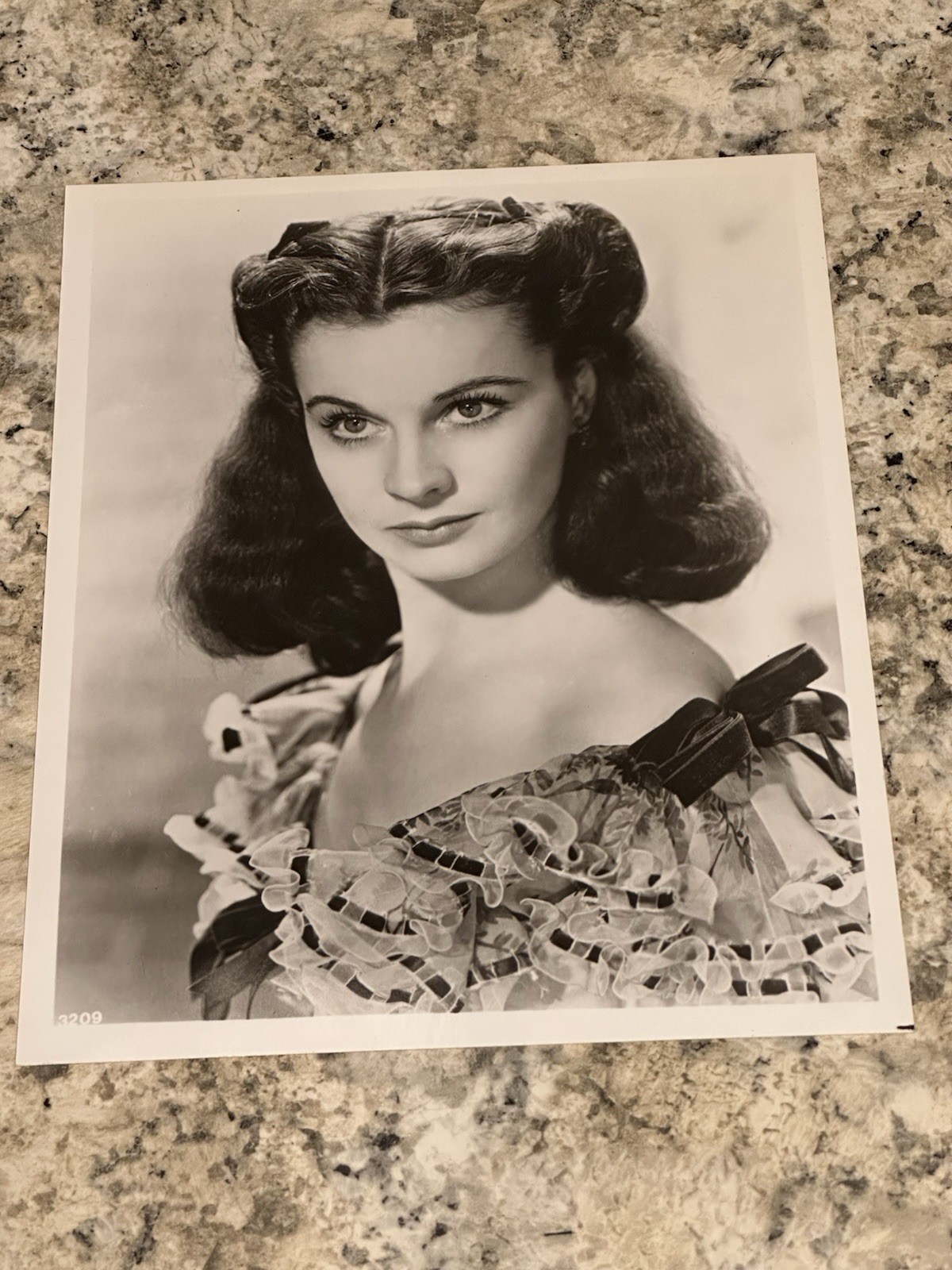 Vivien Leigh Scarlett O’Hara Gone With the Wind B&W Publicity Photo 8x10