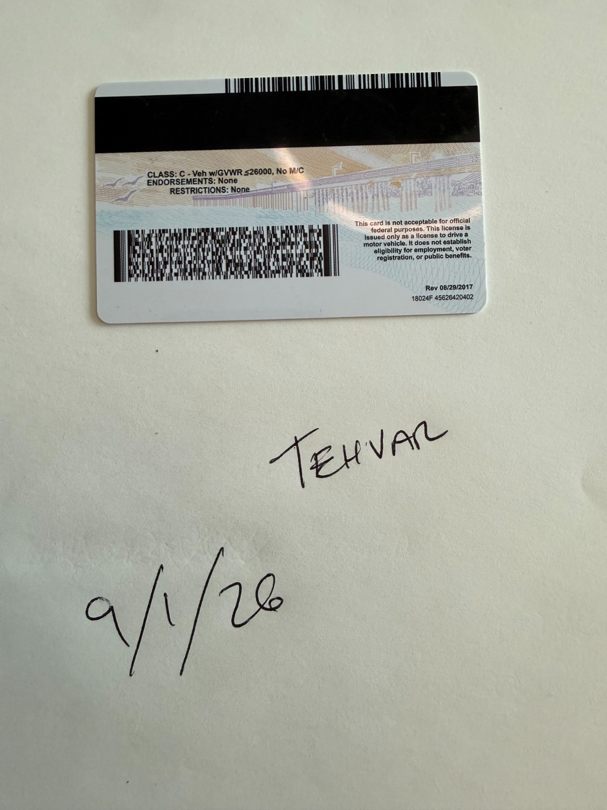 Billie Eilish drivers license ID— MSCHF boosted  card V2 card RARE 