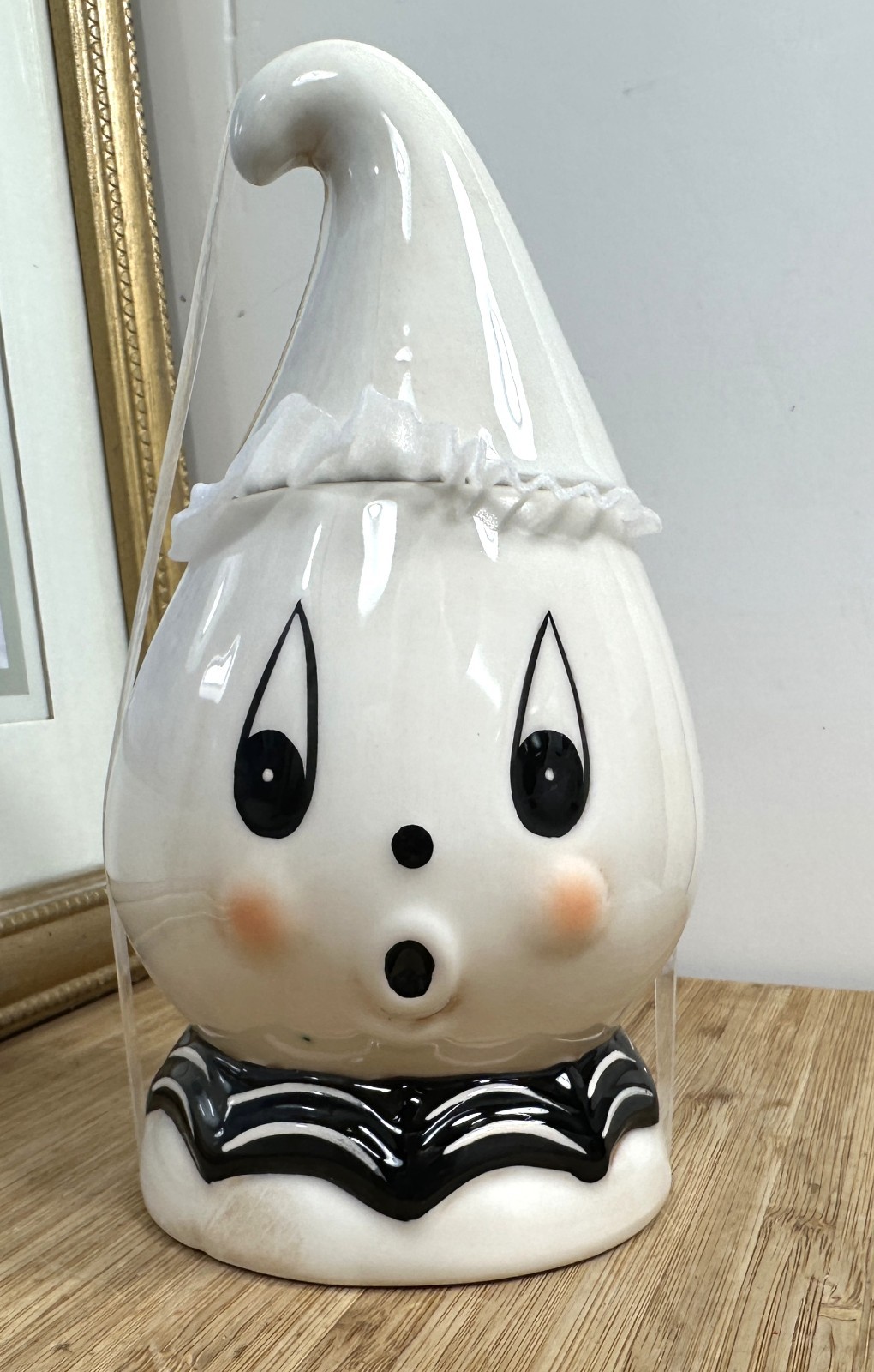 Johanna Parker Halloween GHOST Transpac vintage inspired Candy Jar 7