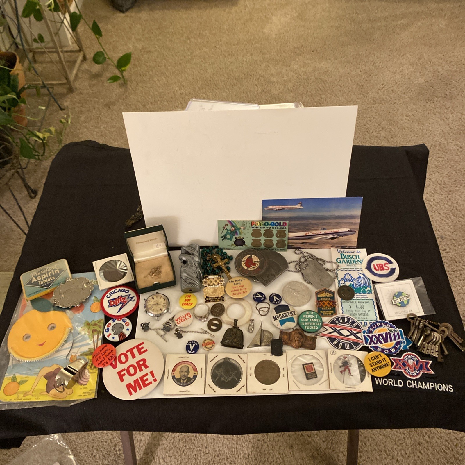 junk drawer lot vintage collectibles STERLING SILVER, 10k, VINTAGE junk drawer lot vintage collectibles STERLING SILVER, 10k, VINTAGE