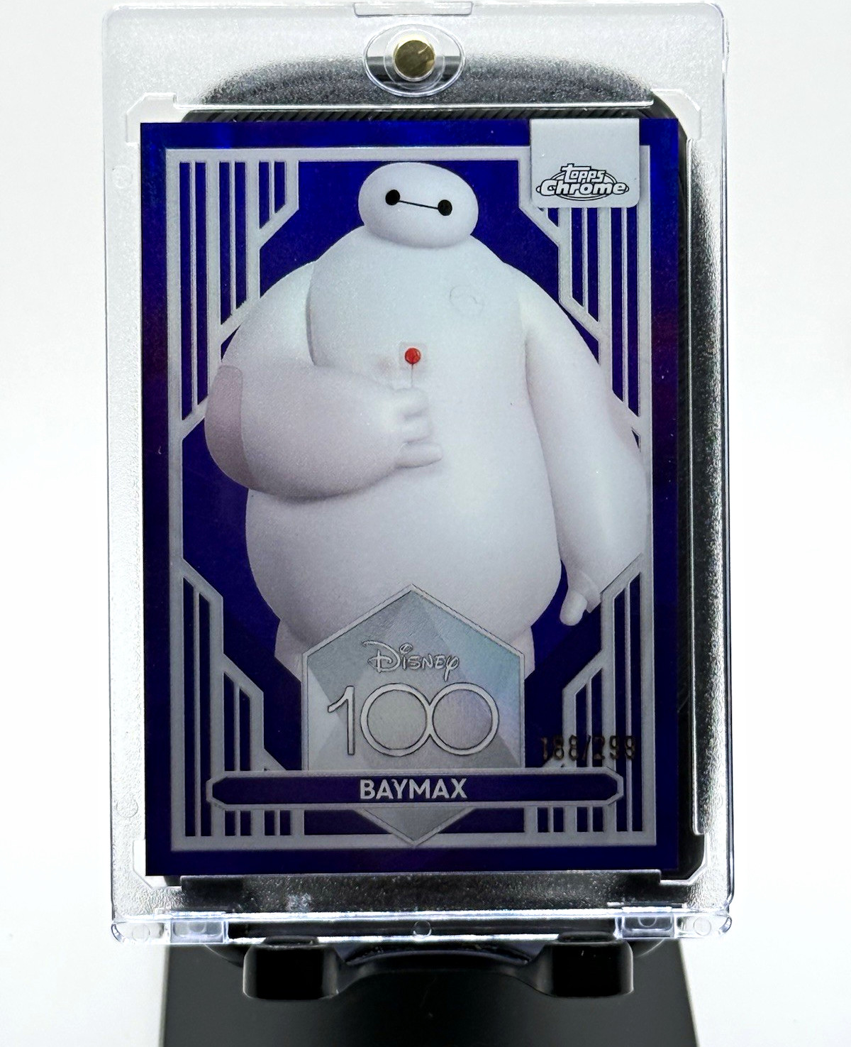 2023 Topps Chrome Disney 100 Baymax Purple Refractor /299 (1ST YEAR 🔥📈) 2023 Topps Chrome Disney 100 Baymax Purple Refractor /299 (1ST YEAR 🔥📈)