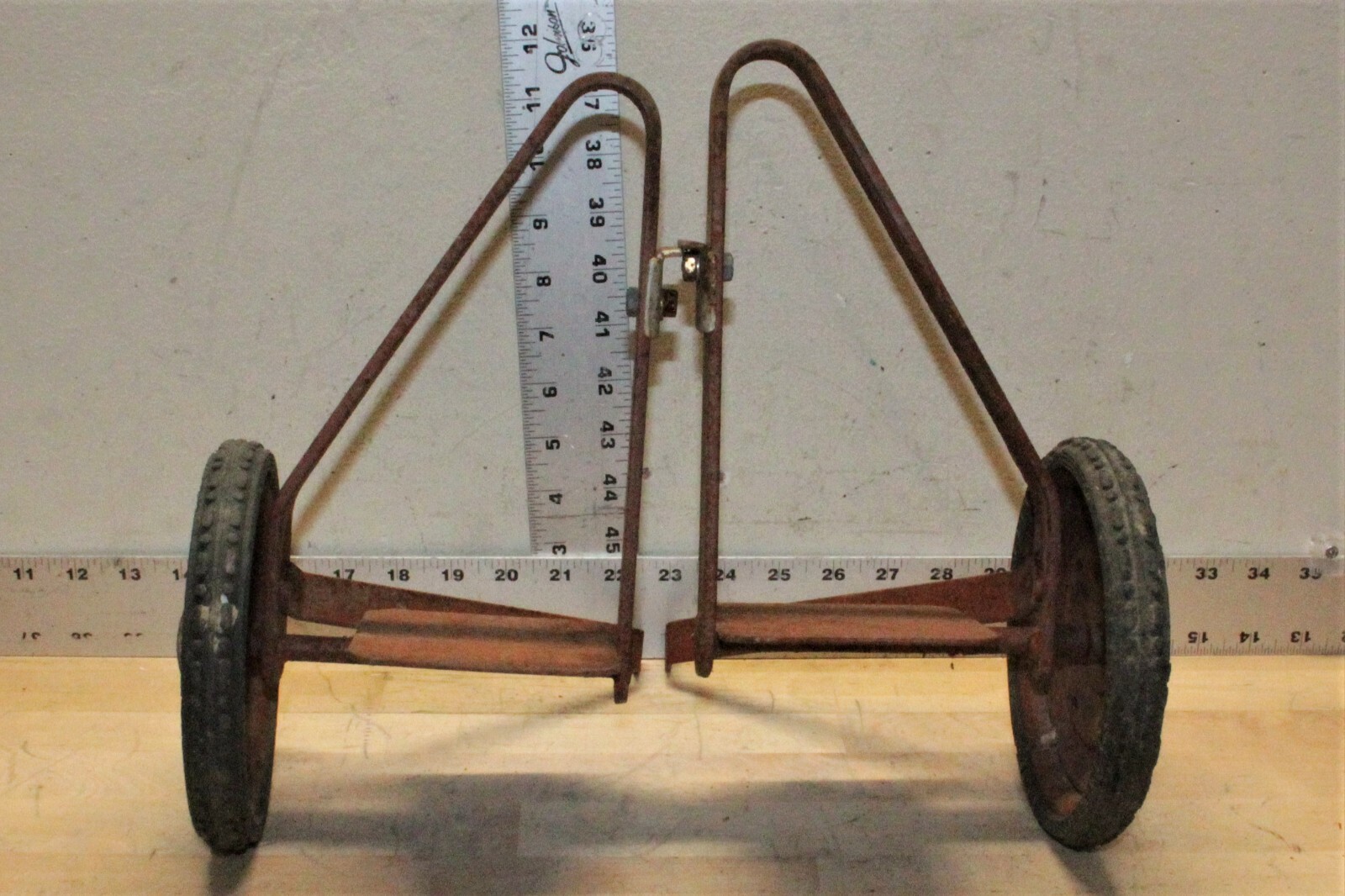 Vintage Antique Westland Outrigger Step On Training Wheels For Bicycle 135-22