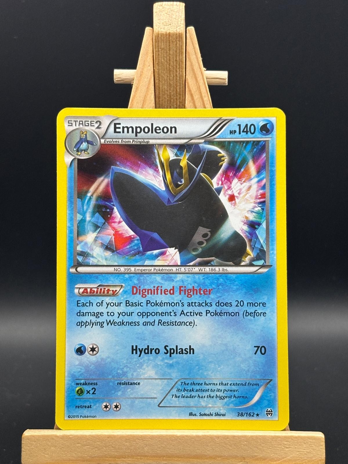 Pokemon Empoleon Holo 38/162 BREAKthrough NM Pokemon Empoleon Holo 38/162 BREAKthrough NM