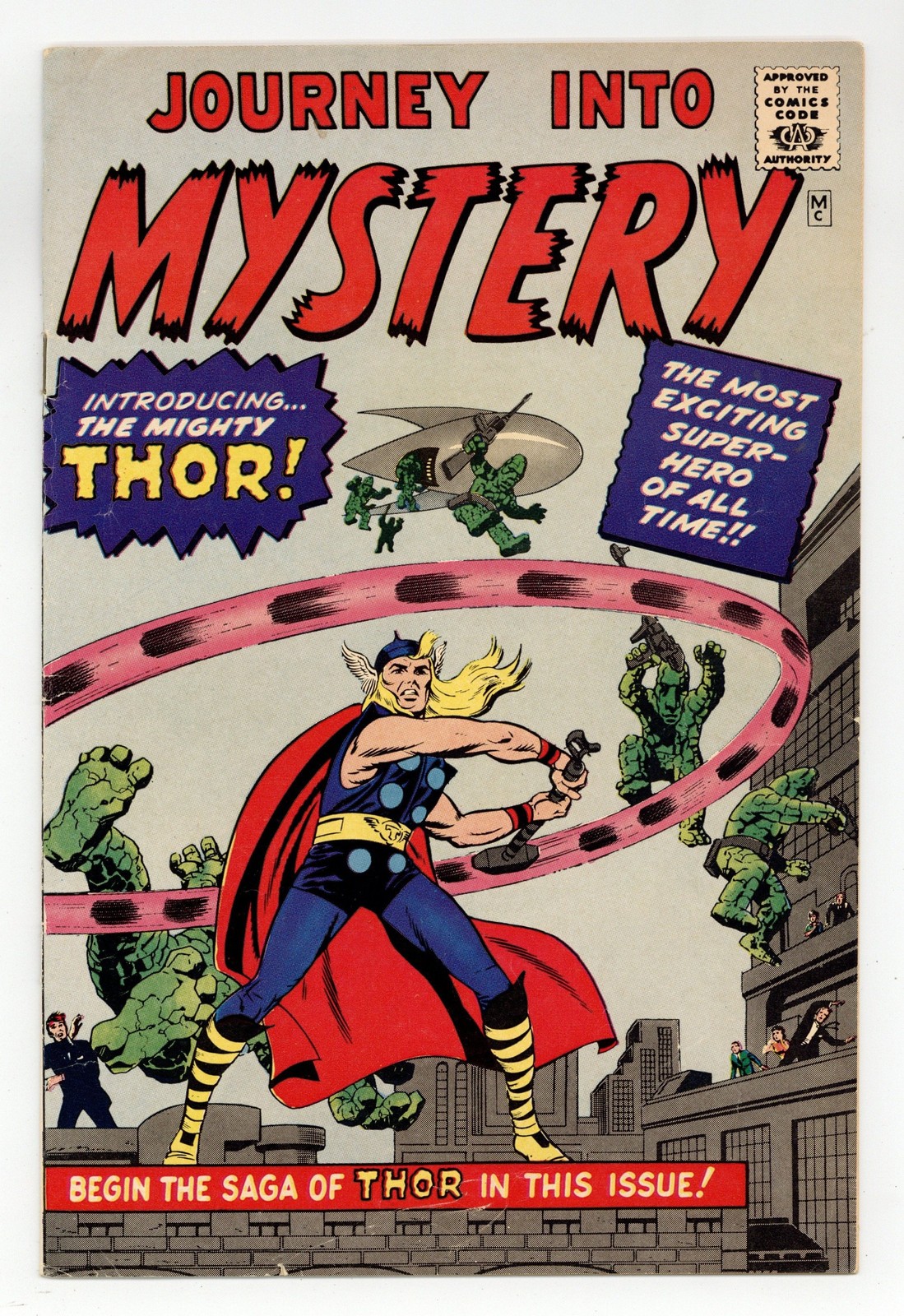 Thor Journey Into Mystery Golden Record Reprint #83COMIC VG 4.0 1966