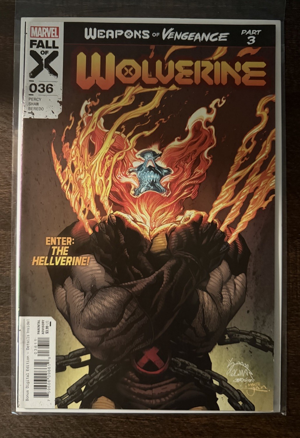 Wolverine #36 Vol 7 1st Appearance of The Hellverine 2023 1st Print Wolverine #36 Vol 7 1st Appearance of The Hellverine 2023 1st Print