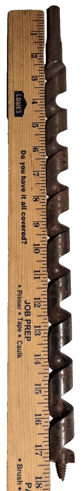 Greenlee Ship Auger Brace Bit Wood Boring 18\
