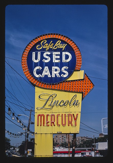 Photo:Safe Buy Used Cars sign, Quincy, Massachusetts