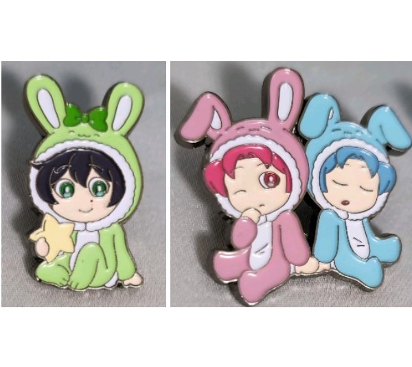Inquisitormaster Lot Of 2 Pins Sleepover Zach & Drake Pin & Sleepover Jade Pin Inquisitormaster Lot Of 2 Pins Sleepover Zach & Drake Pin & Sleepover Jade Pin