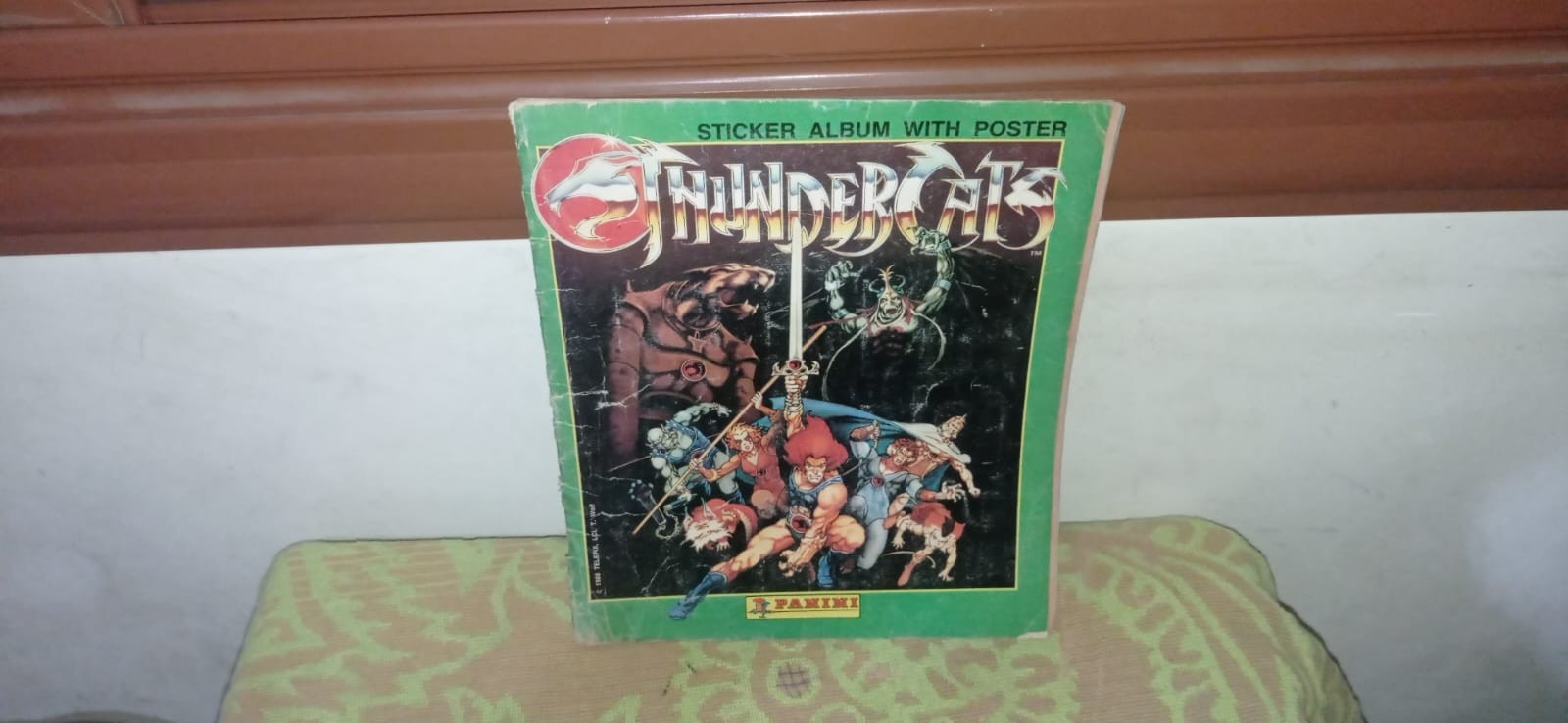 Panini Album ThunderCats Sticker Comics 1986 NO Poster 97% Complete USA Print Panini Album ThunderCats Sticker Comics 1986 NO Poster 97% Complete USA Print