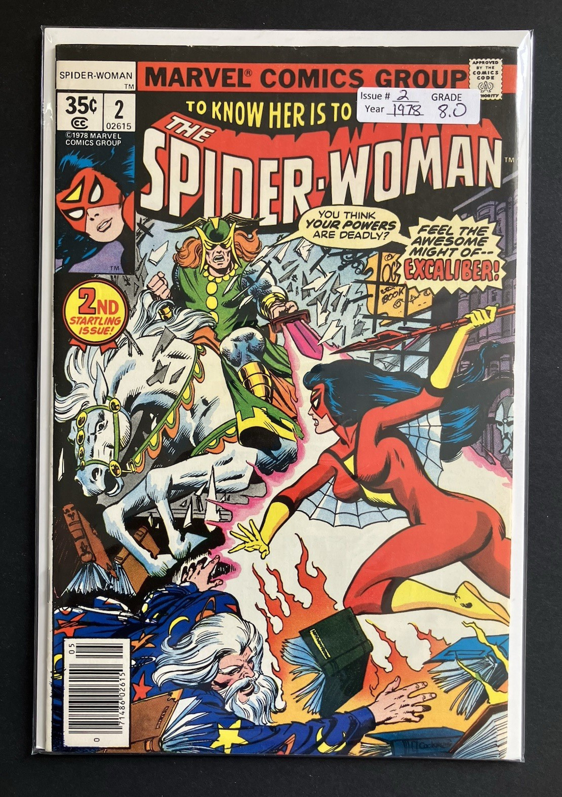 Spider-Woman 2 VF 8.0 HIGH GRADE 1978 Marvel Comics Spider-Woman 2 VF 8.0 HIGH GRADE 1978 Marvel Comics