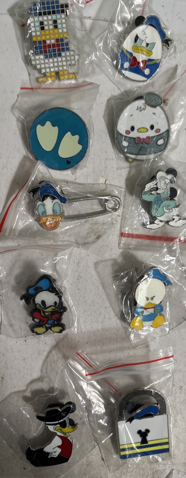 Disney Donald Duck Only Pins lot of 10 Disney Donald Duck Only Pins lot of 10