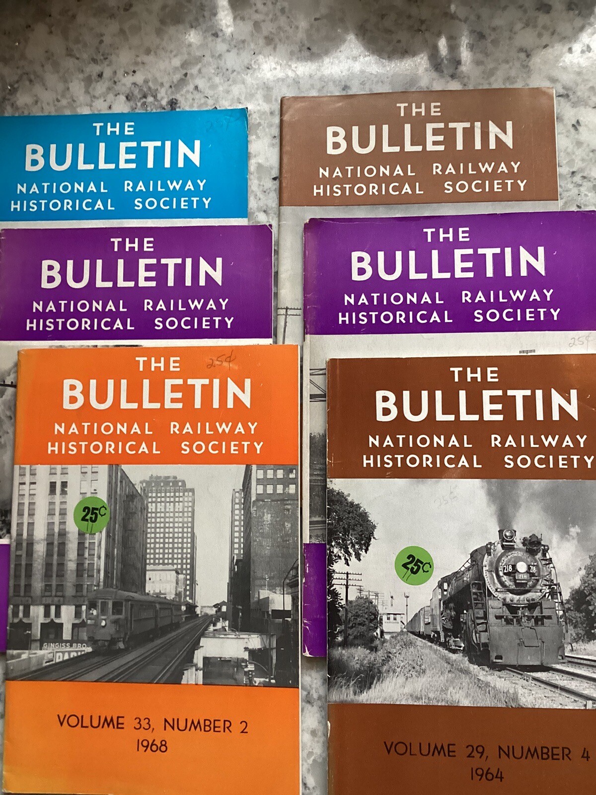 The Bulletin National Railway Historical Society/6 from 1964-1968 The Bulletin National Railway Historical Society/6 from 1964-1968