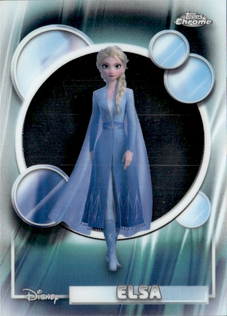 2026 Topps Disney Chrome Elsa #168 Base NM/M