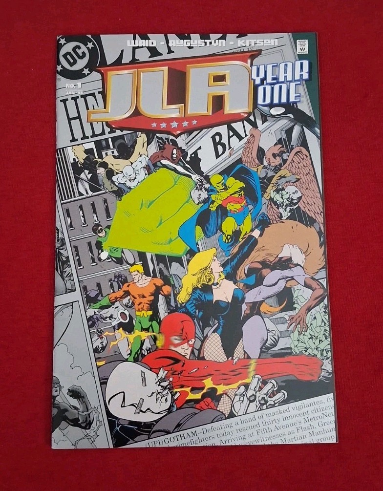 DC Comics JLA Year One Issue #1 1998 VF-NM
