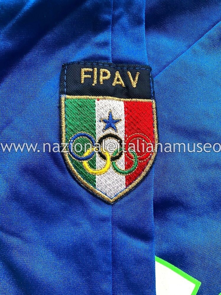 COA - ITALY ITALY ITALY Volley FIPAV 1993 Euro Champions CEV match worn jacket Asics