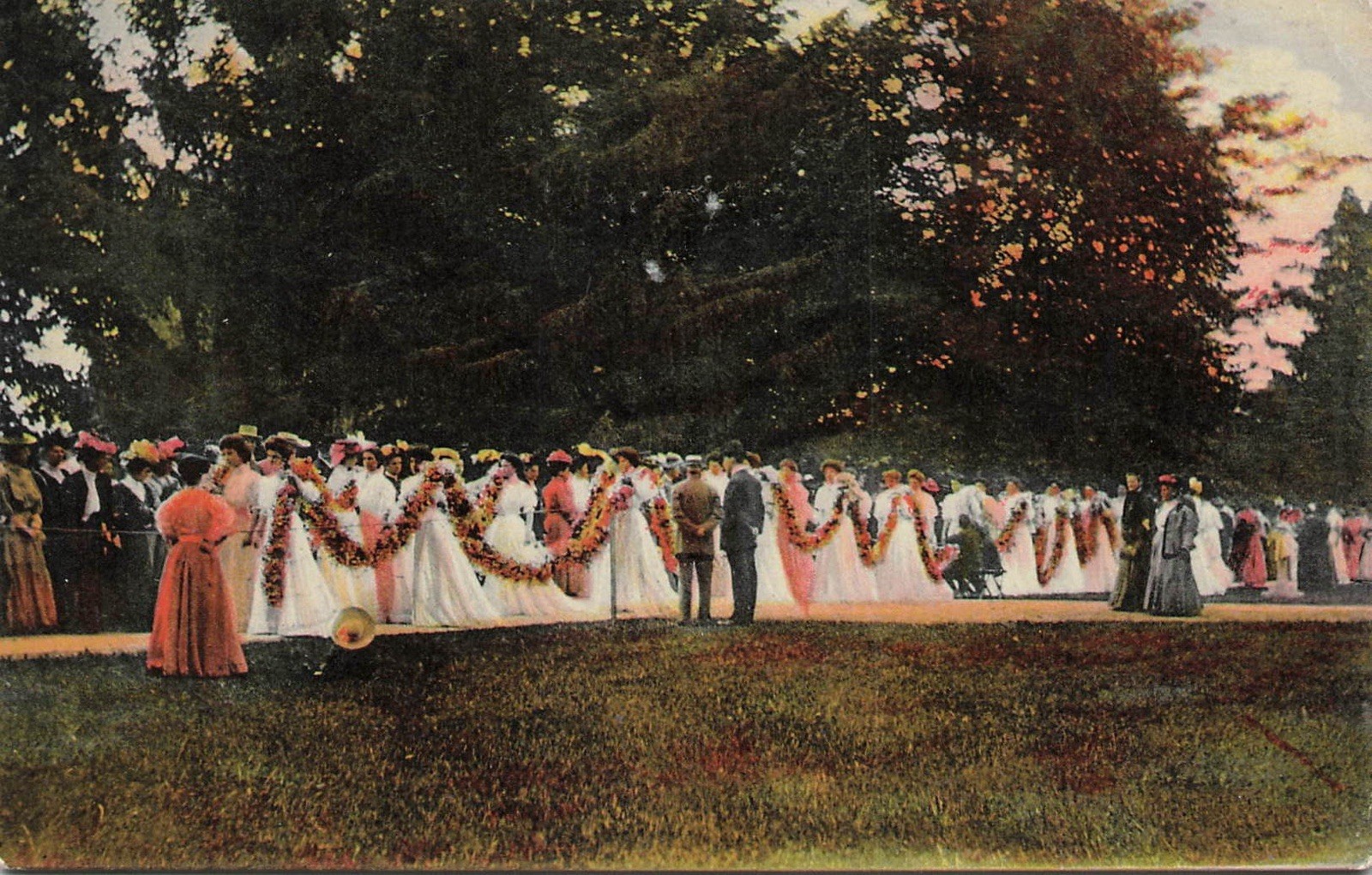 Daisy Chain Class March Vassar College Vintage 1907-1915 Poughkeepsie New York