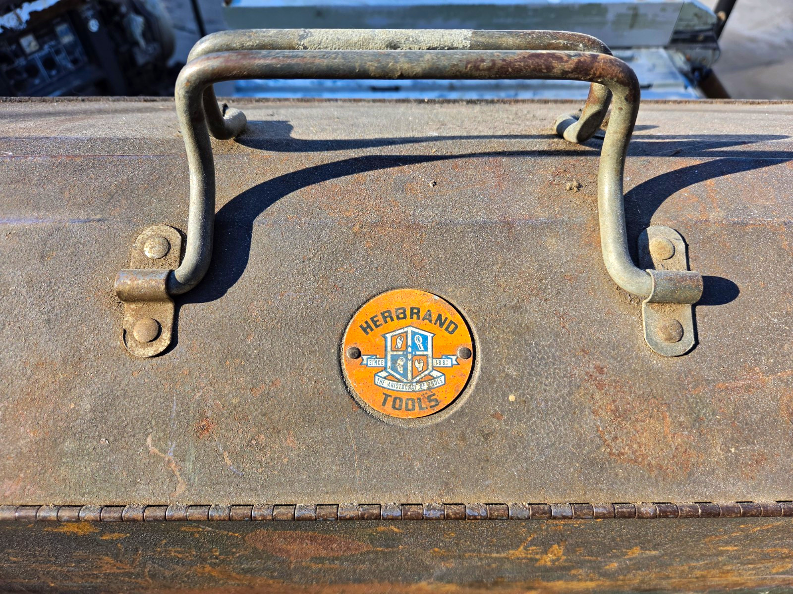 Vintage Herbrand Tools Cantilever-Dtyle Mechanic's Toolbox Made In USA Rare