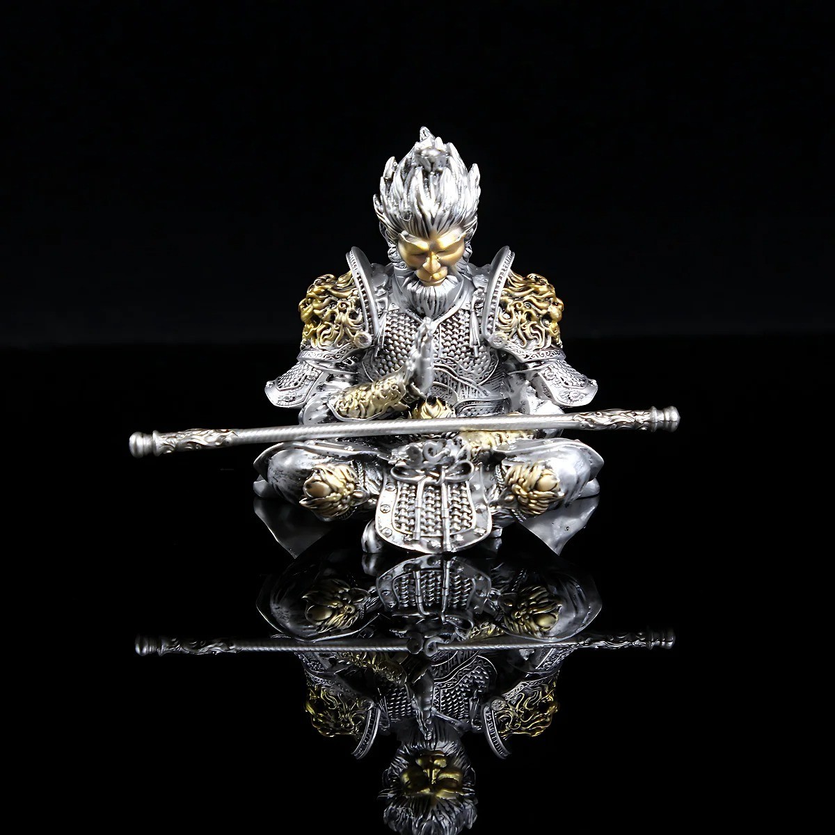 Monkey King Figurine Sun Wukong Figure Dashboard Ornament Collectible Decor Monkey King Figurine Sun Wukong Figure Dashboard Ornament Collectible Decor