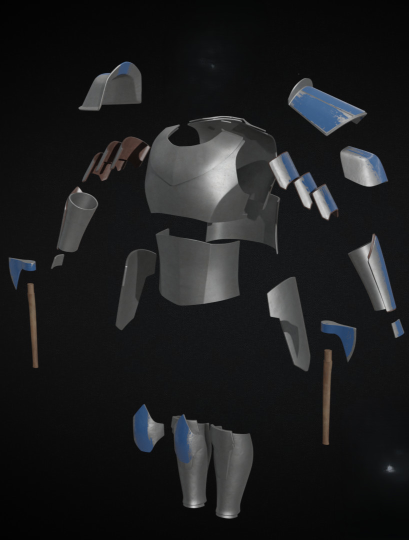 Medieval Captain Rex Armor Cosplay