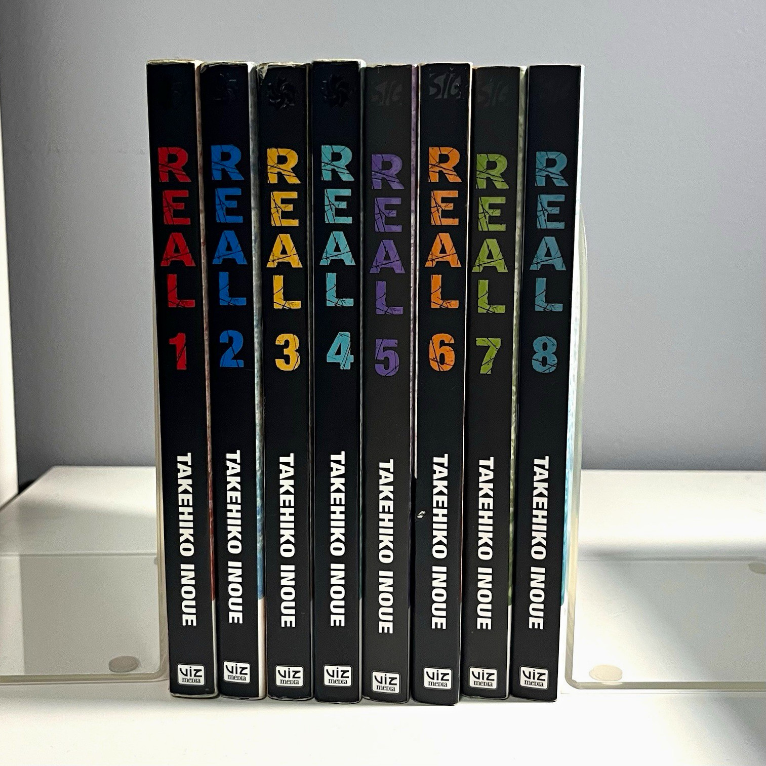 Real Volumes 1-8 Manga Lot English Takehiko Inoue