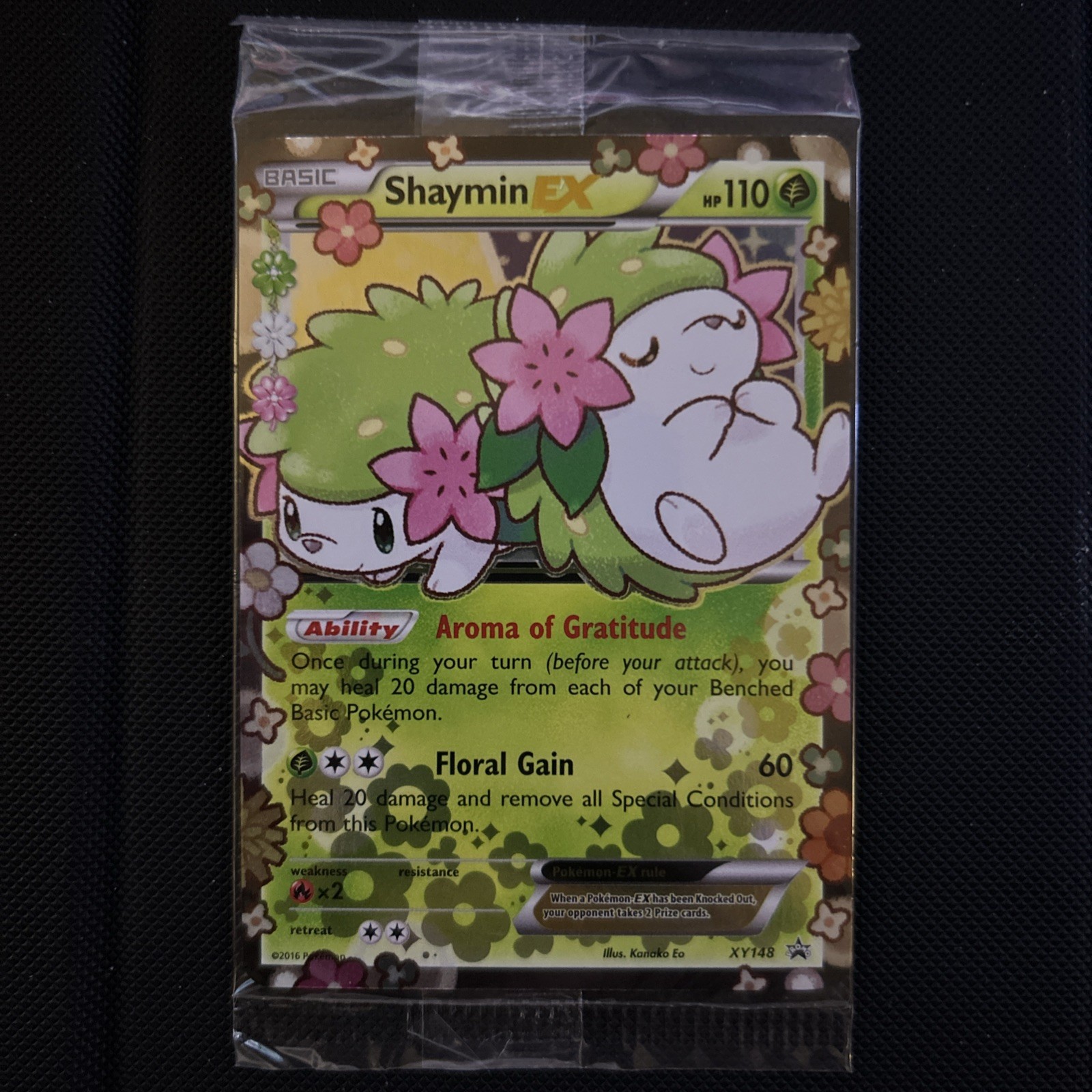 Pokemon Sealed Holo Promo XY148 Shaymin EX