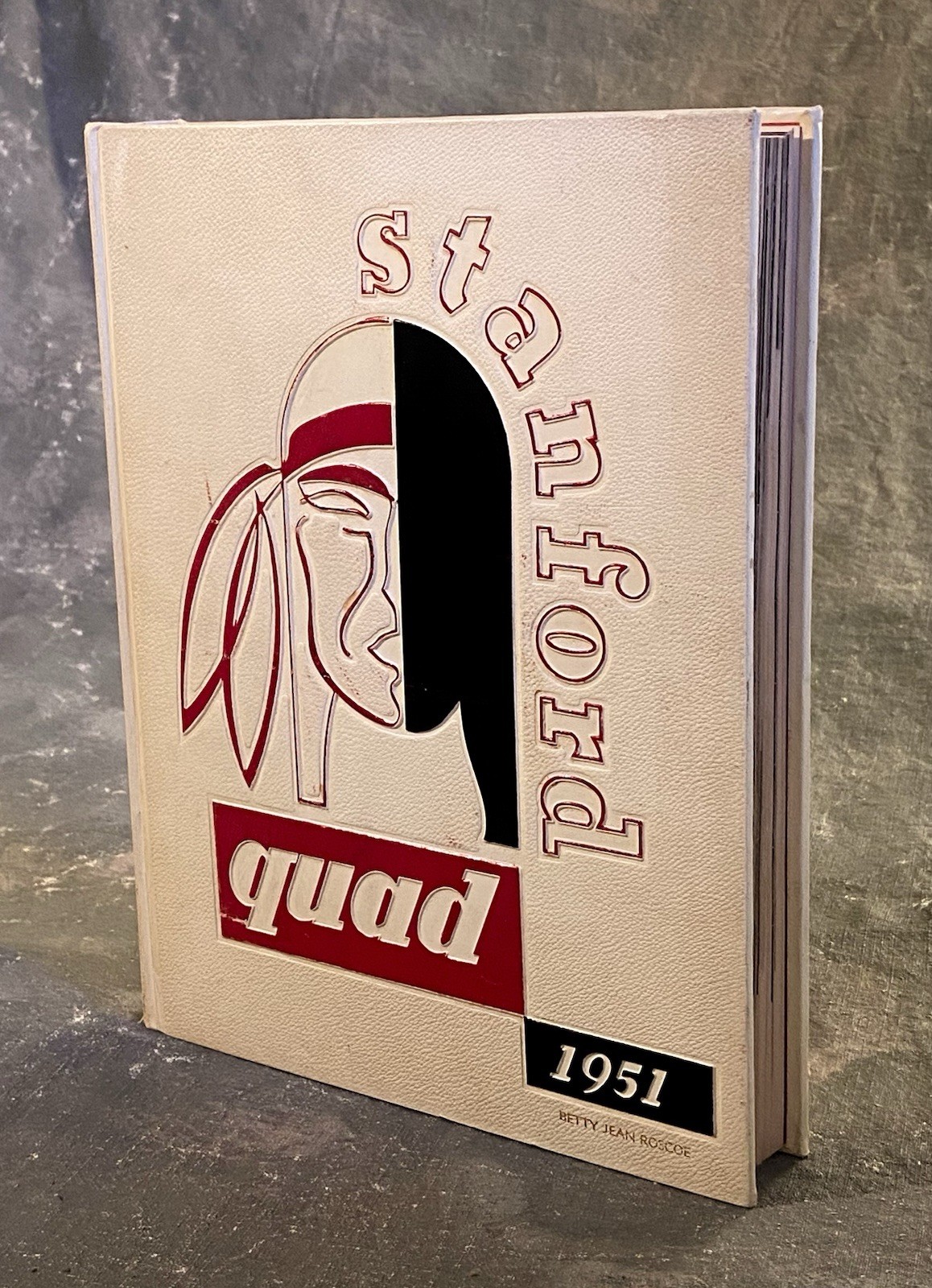1951 Stanford Quad Yearbook. Great Condition No Writing.