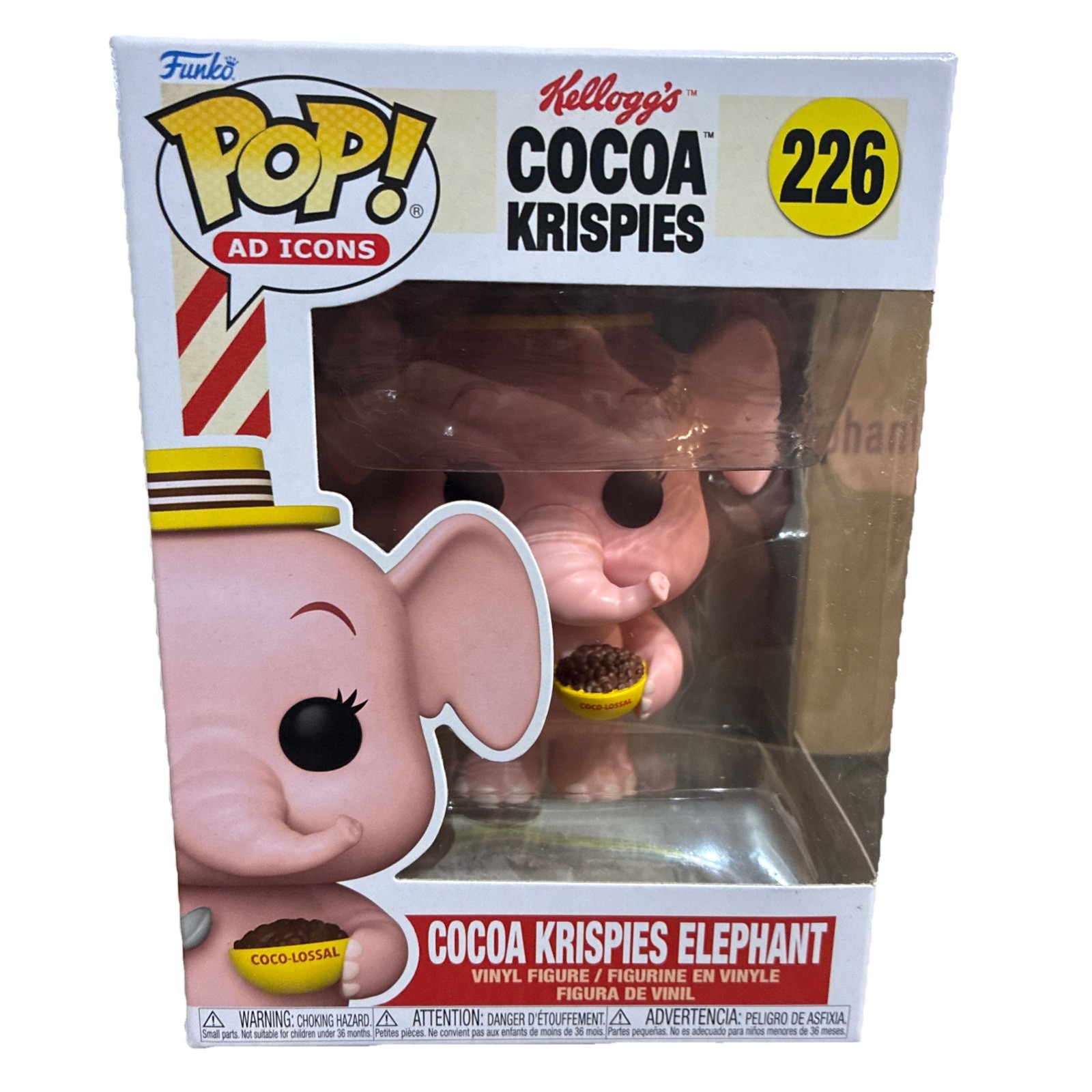 Funko Pop Vinyl: Kellogg's - Cocoa Krispies Elephant #226 Funko Pop Vinyl: Kellogg's - Cocoa Krispies Elephant #226