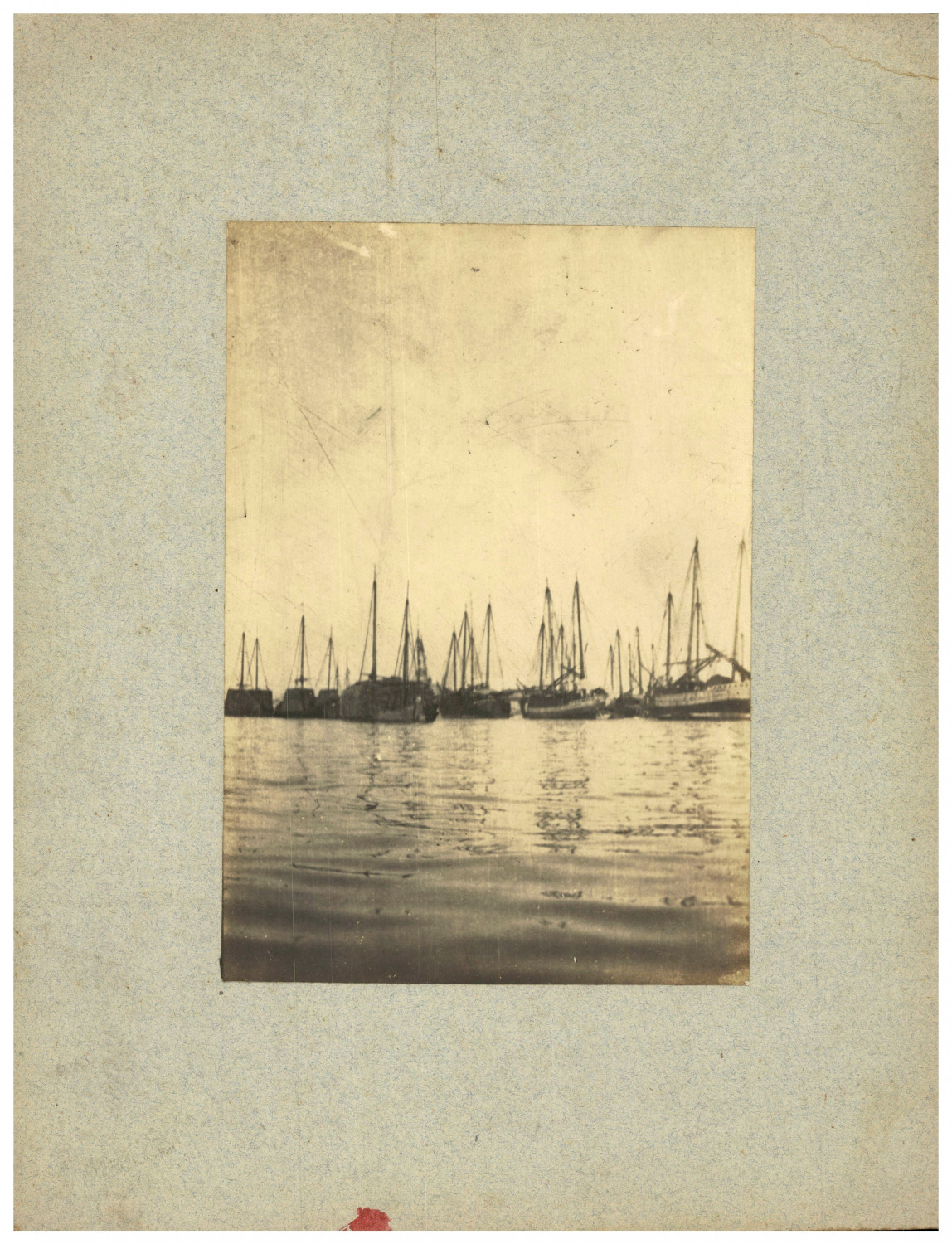 Italy, Venice, Many Ships, Vintage Port Print, Matte Silver Print 27