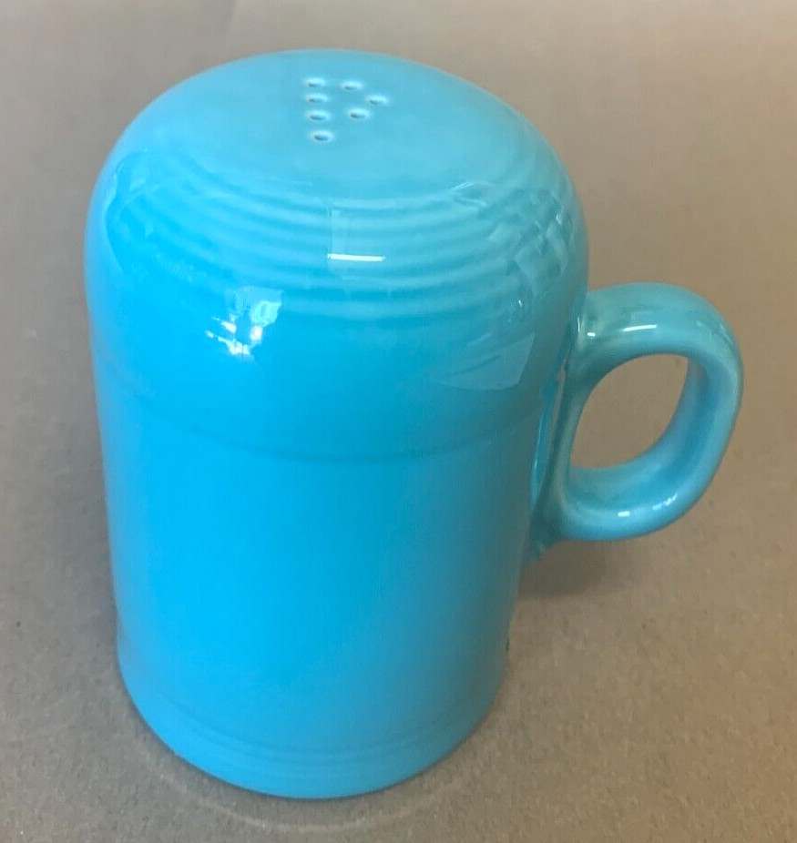1 Pepper Shaker Fiesta Turquoise Homer Laughlin Blue New 1 Pepper Shaker Fiesta Turquoise Homer Laughlin Blue New