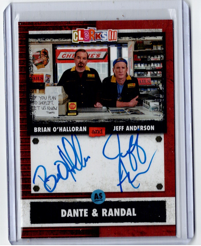 2022 Zerocool Clerks 3 Brian O'Halloran / Jeff Anderson Dual Autograph 9/37