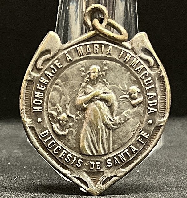 Argentina 1904 Immaculate Conception Diocese of Santa Fe Art Nouveau design