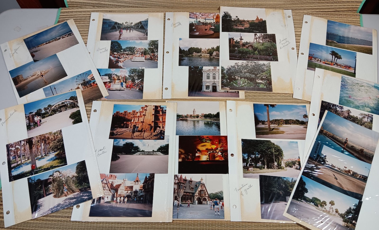 Vtg 1986 Florida Photograph Lot/62 Disney World Epcot Marineland St Augustine Vtg 1986 Florida Photograph Lot/62 Disney World Epcot Marineland St Augustine