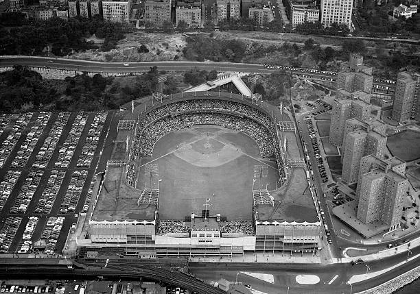 Aerial of the Polo Grounds taken during the second playoff game be .. Old Photo Aerial of the Polo Grounds taken during the second playoff game be .. Old Photo