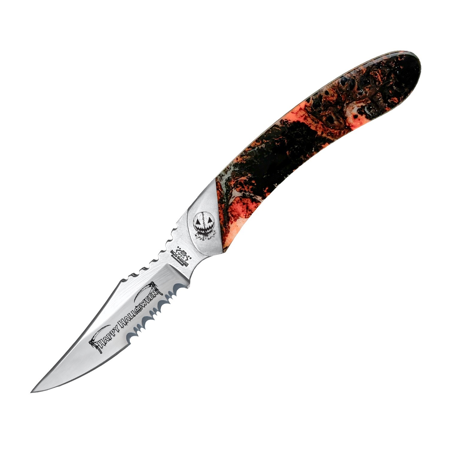 BEAR & SON CUTLERY USA HALLOWEEN 2026 MICRO-PEARL CARVER CAPER KNIFE 600 MADE
