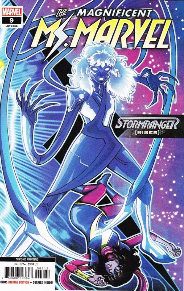 Magnificent Ms Marvel #9 (2020, Marvel) 2nd Printing STORMRANGER NM Magnificent Ms Marvel #9 (2020, Marvel) 2nd Printing STORMRANGER NM