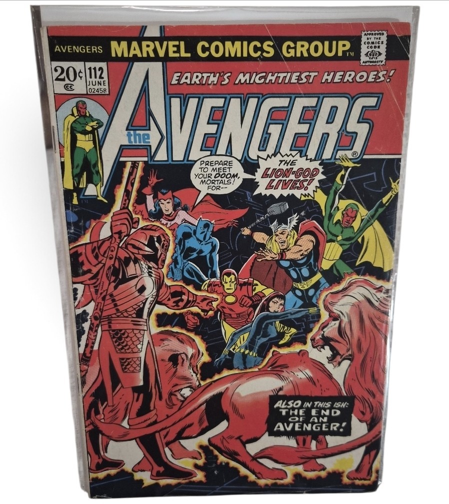 The Avengers #112 (Marvel 1973) 1st Appearance of Mantis & Pantha 🔑Key Issue The Avengers #112 (Marvel 1973) 1st Appearance of Mantis & Pantha 🔑Key Issue