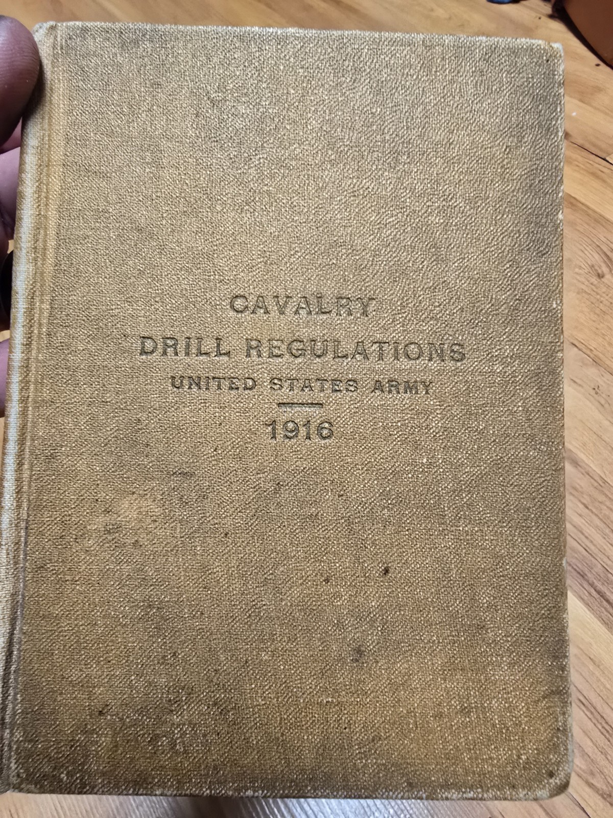 US Army Cavalry Drill Regulations, 1916