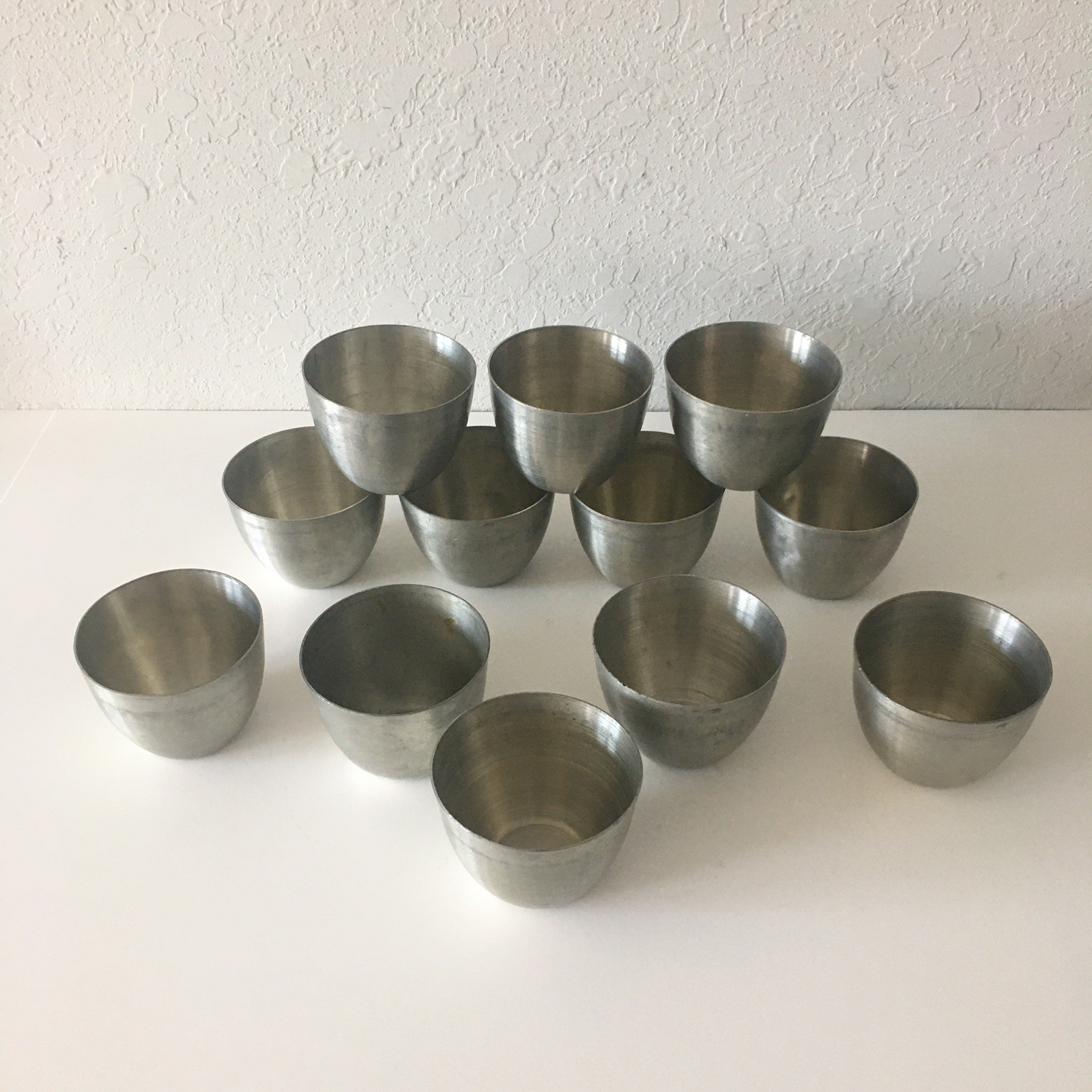 Leonard Pewter Set of 12 Jefferson Cup Leonard Pewter Set of 12 Jefferson Cup