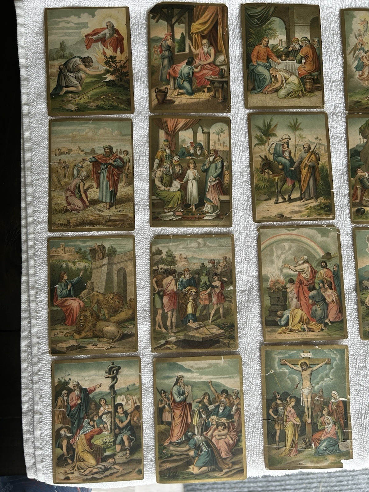Religion (Sunday School) Faith Cards 23 Total. Original 1890’s. Very Rare. Religion (Sunday School) Faith Cards 23 Total. Original 1890’s. Very Rare.