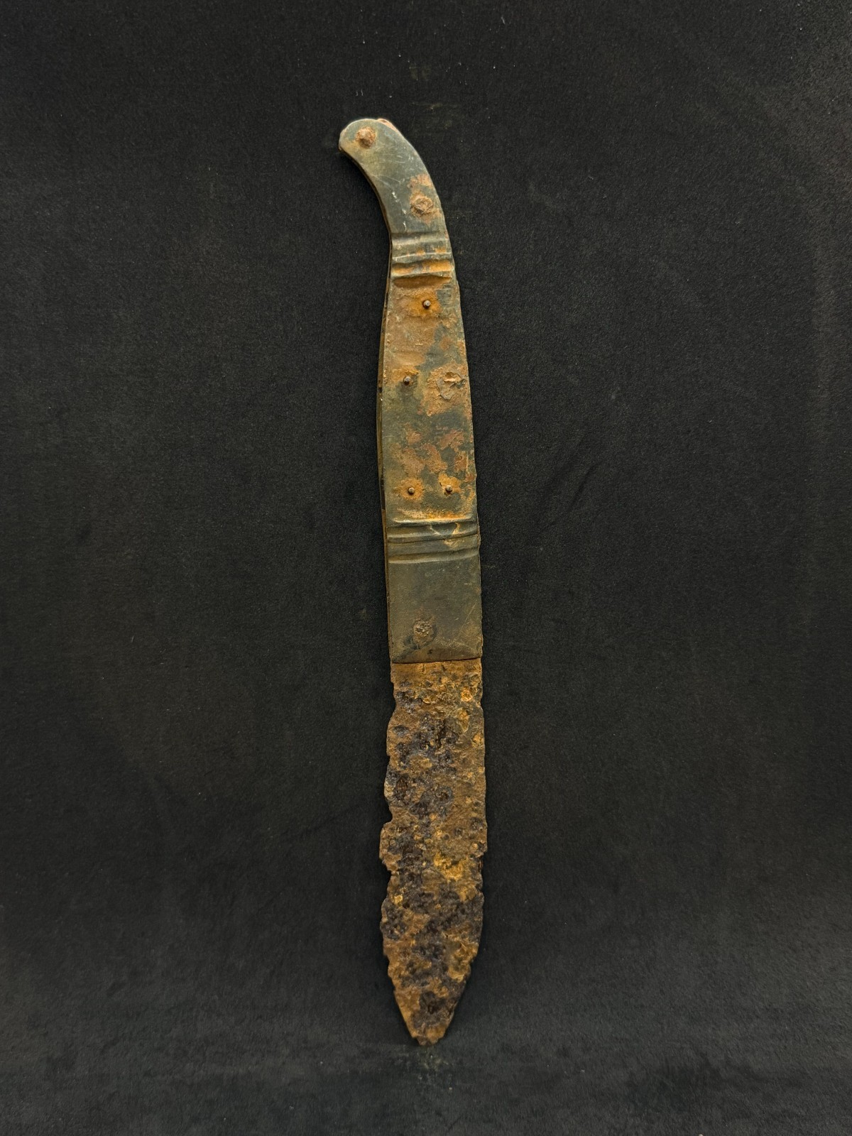 Ancient Iron Knife  Kievan Rus - Vikings 8-11th century AD