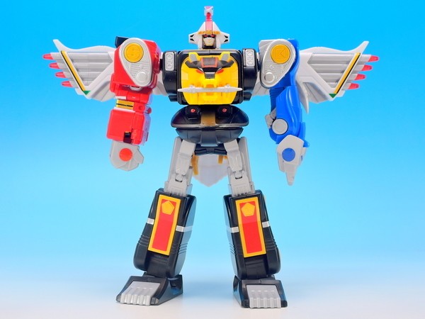 Bandai SMP Super MiniPla Ninja Megazord & Falconzord Kakuranger Taishogun built