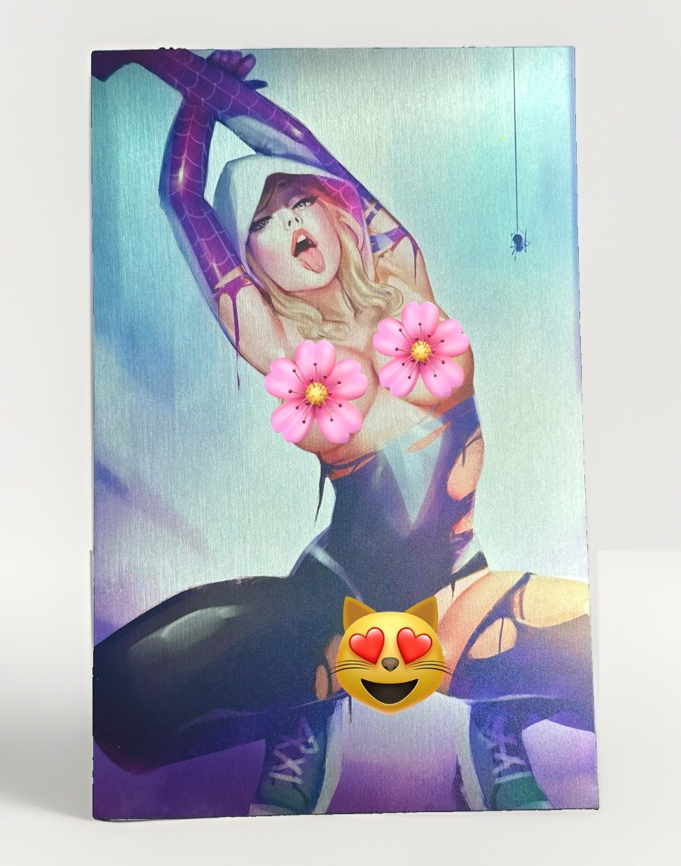 Duty Calls Girls #3 “Bitten” Spider Gwen by Bez Full Naughty Metal Limited To 10