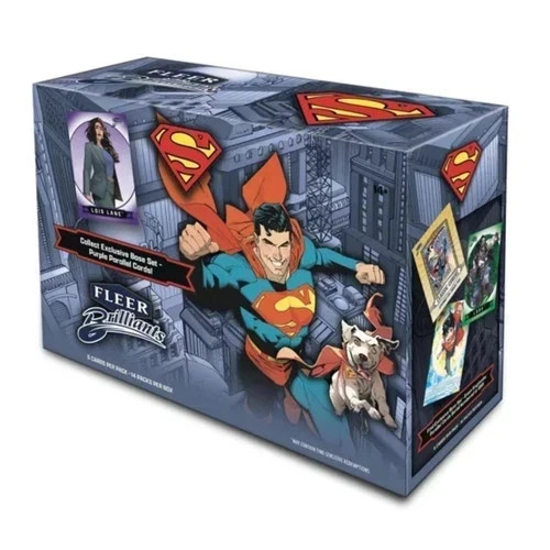 2025 Upper Deck Fleer Brilliants Superman Sealed Mega Box 