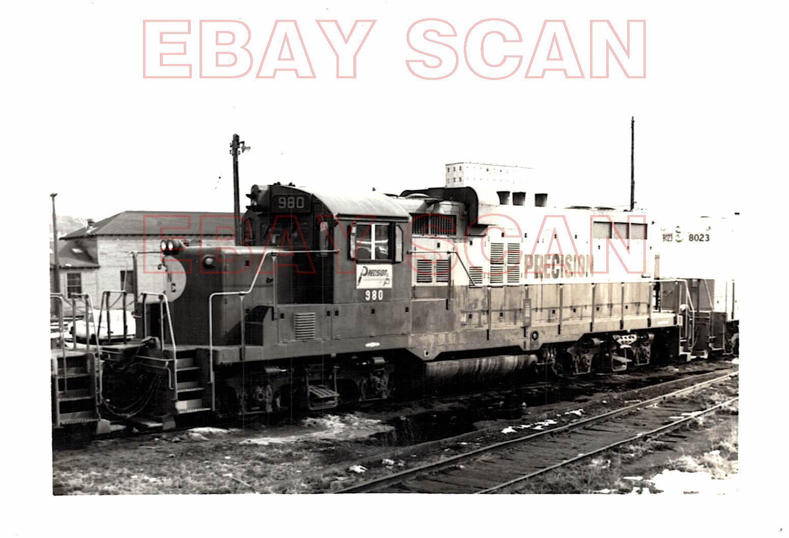 8H802 RP 1960s? PRECISION NATIONAL CORP RAILROAD LOCOMOTIVE #980 8H802 RP 1960s? PRECISION NATIONAL CORP RAILROAD LOCOMOTIVE #980